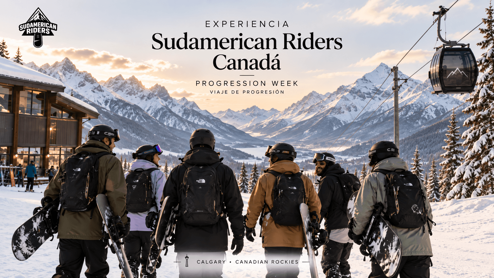 Experiencia Sudamerican Riders Canadá 2027 — Progression Week